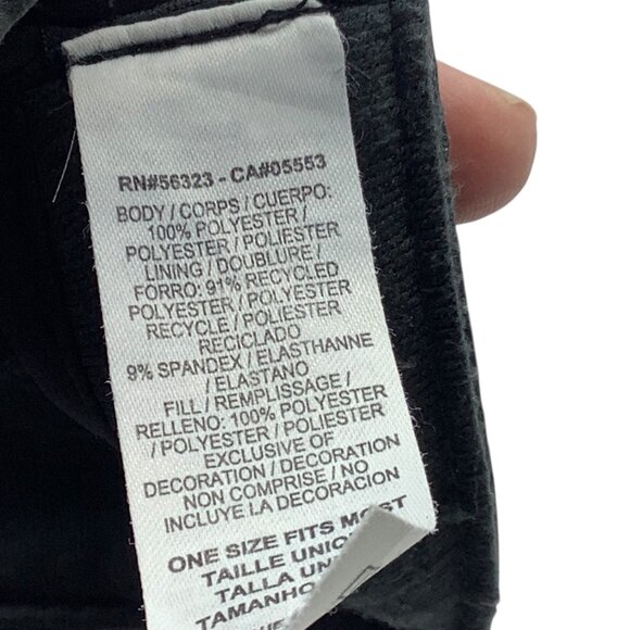 Nike Golf Black Visor Cap One Size Adjustable Strap Tennis Pickleball - Picture 4 of 7